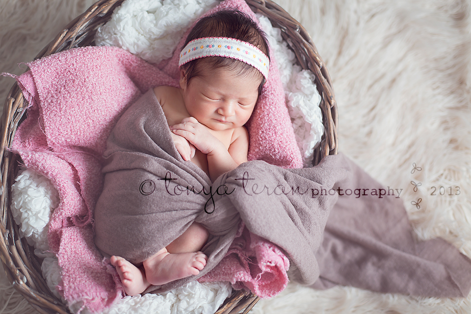 easy newborn pose | Rockville, MD newborn photographer Tonya Teran Photography