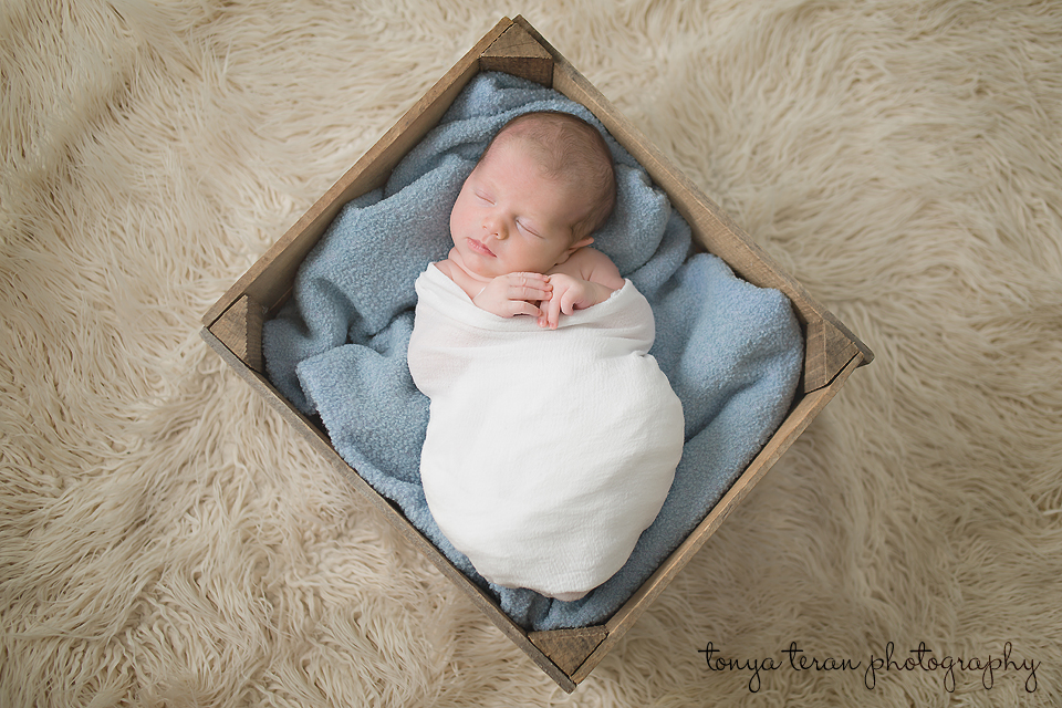 Sleeping newborn pose - Tonya Teran Photography - Rockville, MD Newborn Baby and Family Photographer