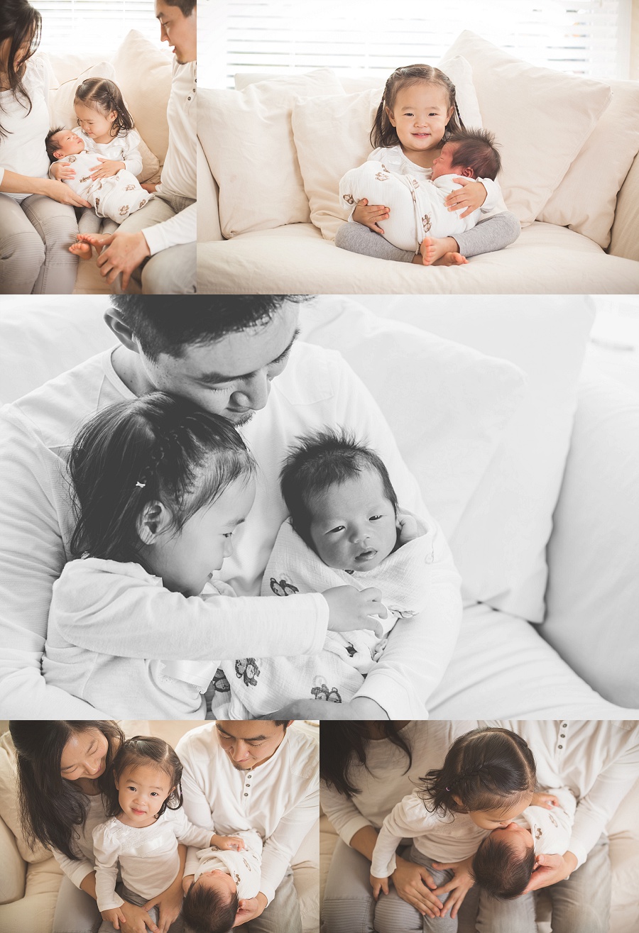 lifestyle newborn and family session | Tonya Teran Photography - Rockville, MD newborn baby and family photographer