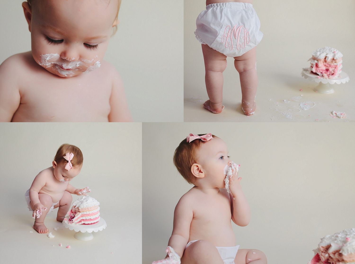 Bethesda, MD 1st Birthday Cake Smash Photography | Tonya Teran Photography