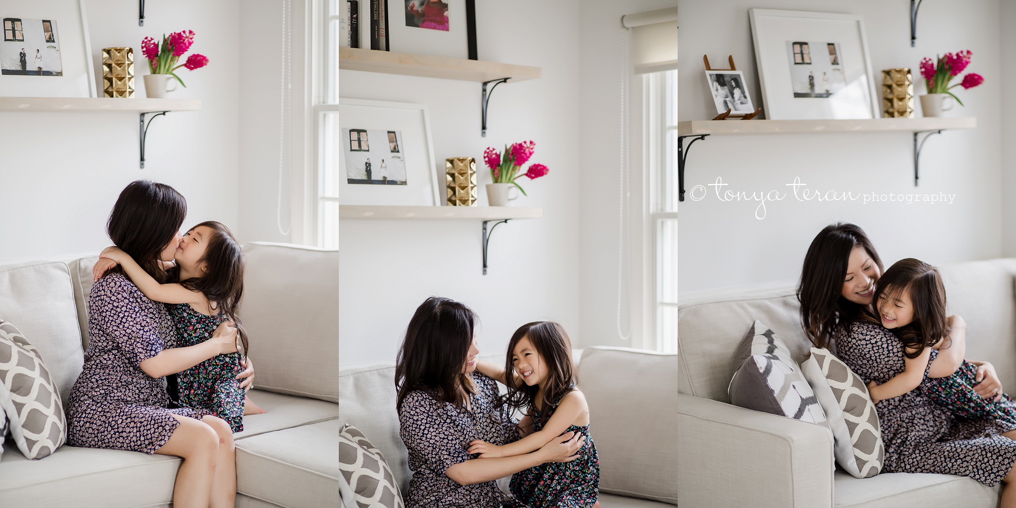 In-home Mini Family Photo Session | Tonya Teran Photography, McLean, VA #1 Best Newborn, Baby, and Family Photographer