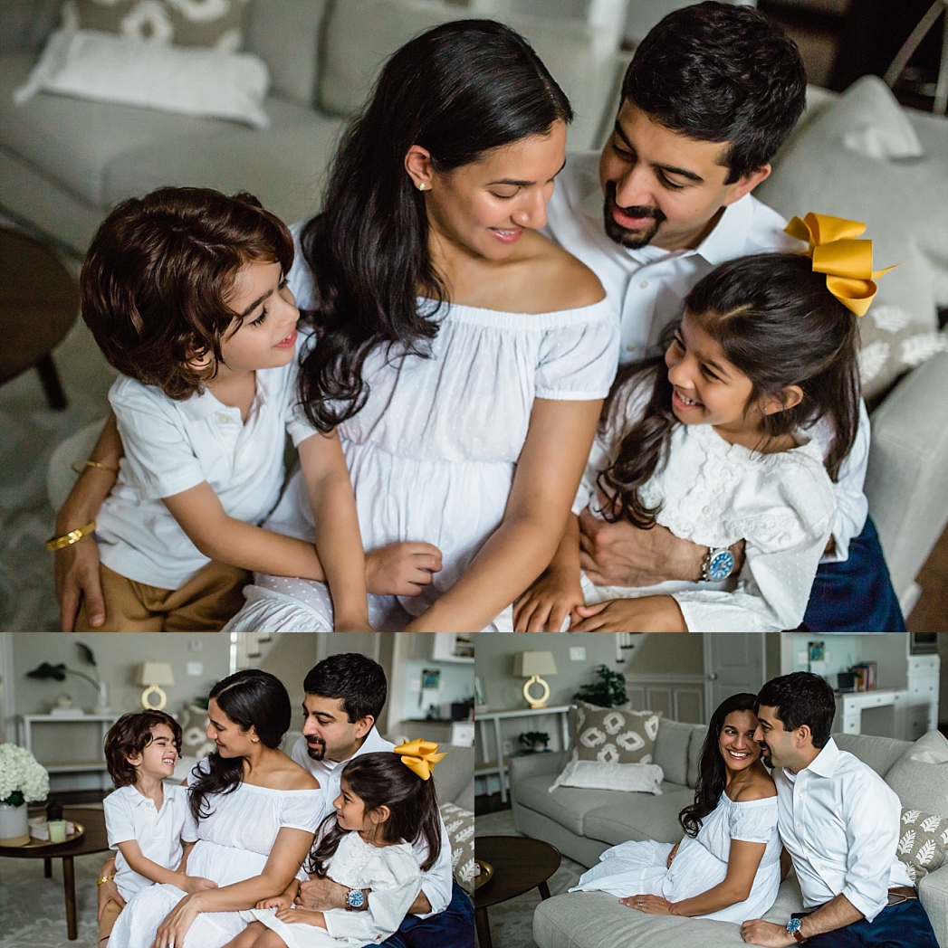 In-home Family Photo Session | Tonya Teran Photography, Bethesda, MD Newborn, Baby, and Family Photographer