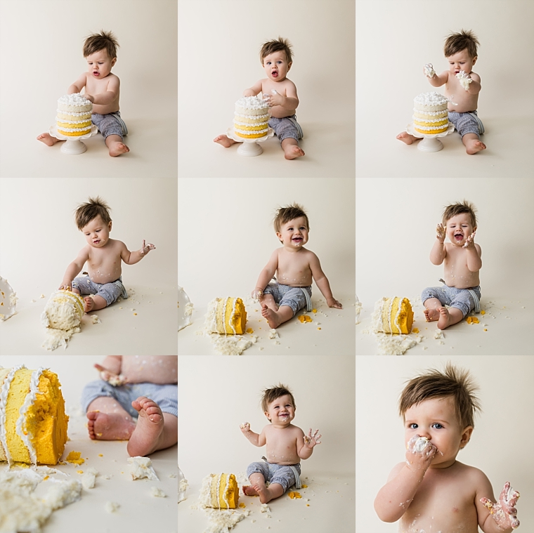 1st Birthday Cake Smash Photo Session | Tonya Teran Photography, Bethesda, MD Newborn, Baby, and Family Photographer